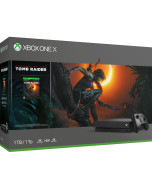 Игровая приставка Microsoft Xbox One X 1 Tb Black + Игра Shadow of the Tomb Raider
